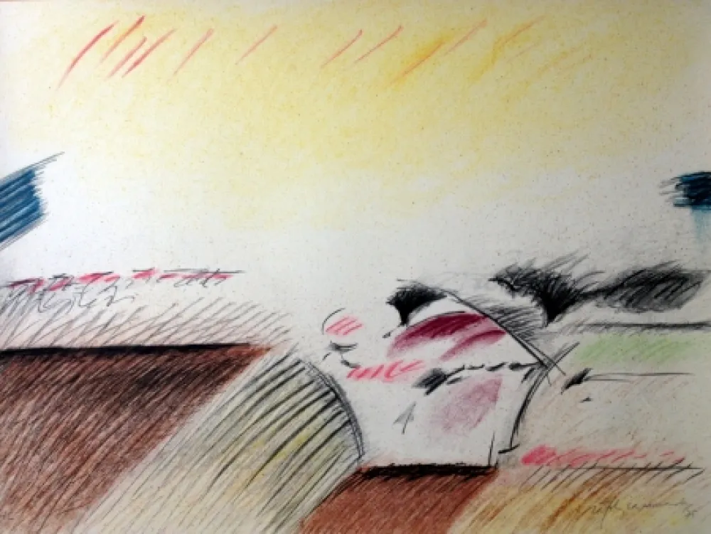 石版画 Ràfols Casamada - S/T