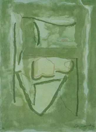 石版画 Ràfols Casamada - Xipre-2	