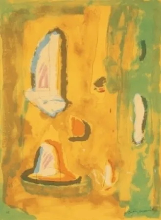 石版画 Ràfols Casamada - Xipre-5