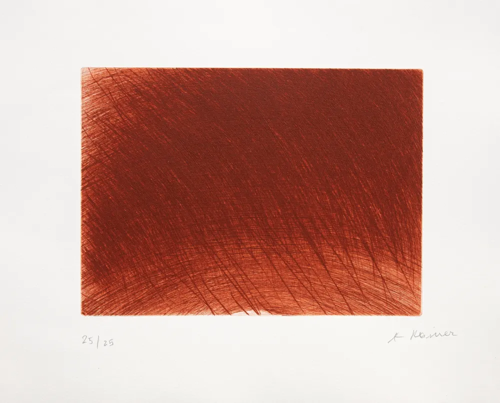 版画 Rainer - Knicke