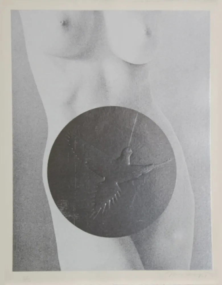 石版画 Ramos - Dove Tale