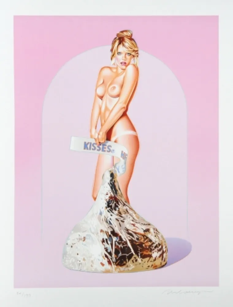 石版画 Ramos - Miss Kiss