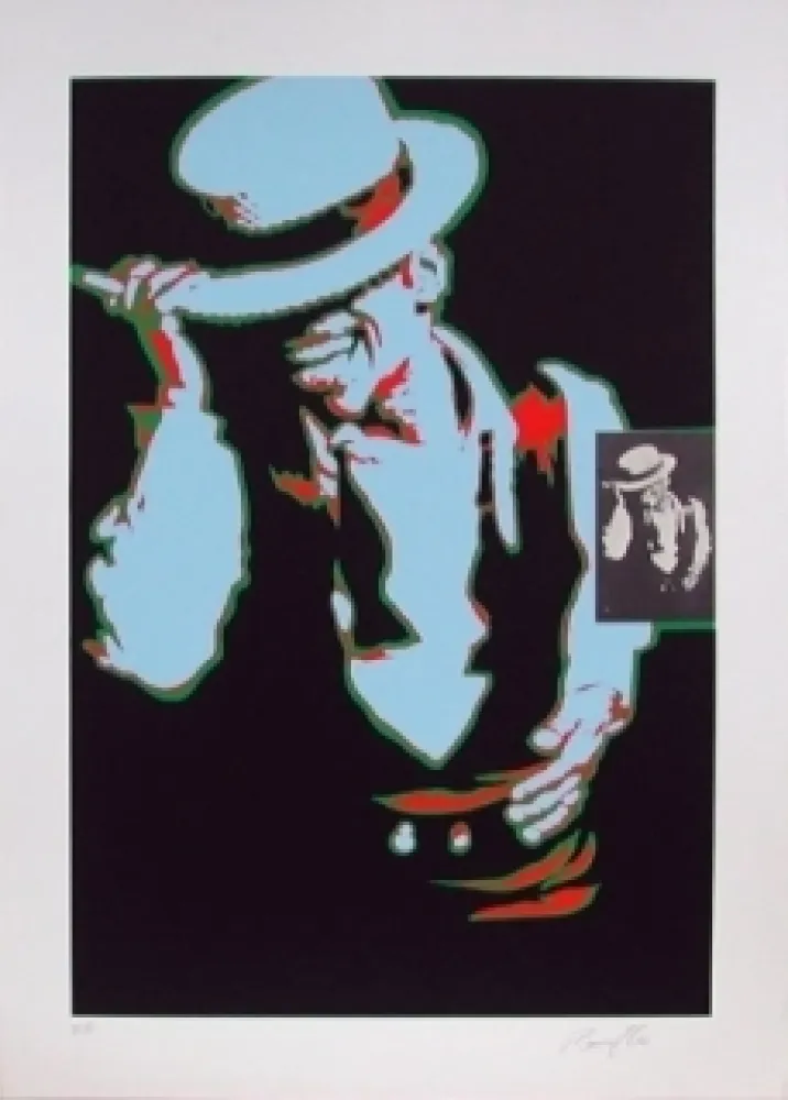 石版画 Rancillac - SAMMY DAVIES