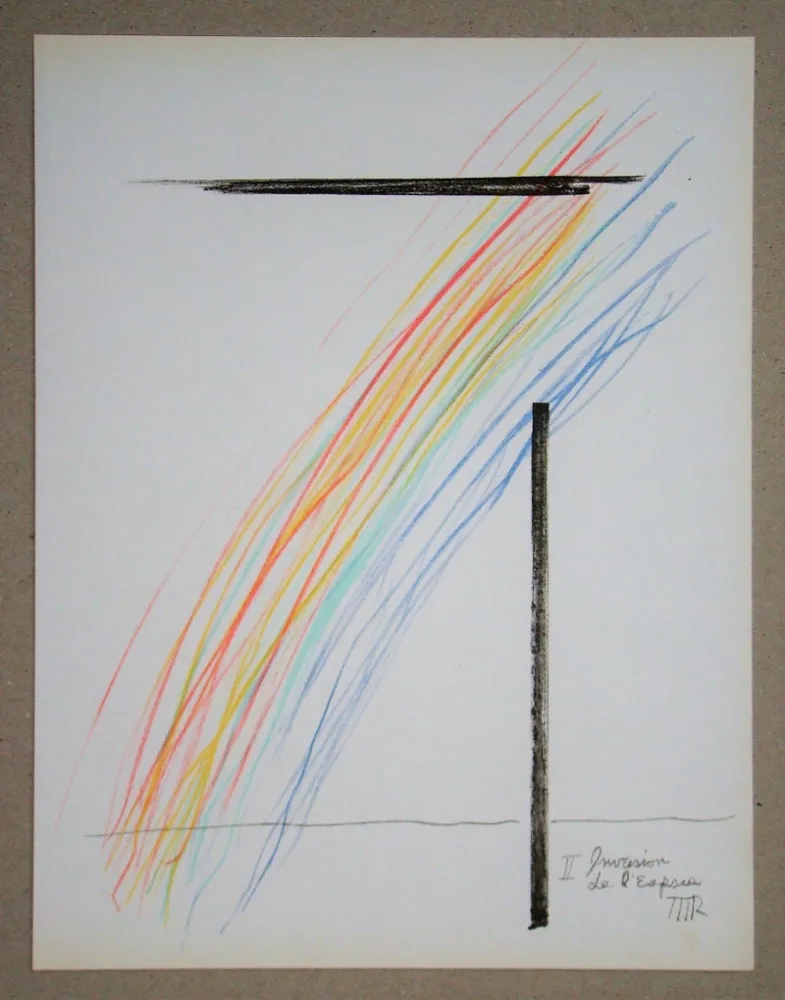 石版画 Ray - Invasion de l'espace