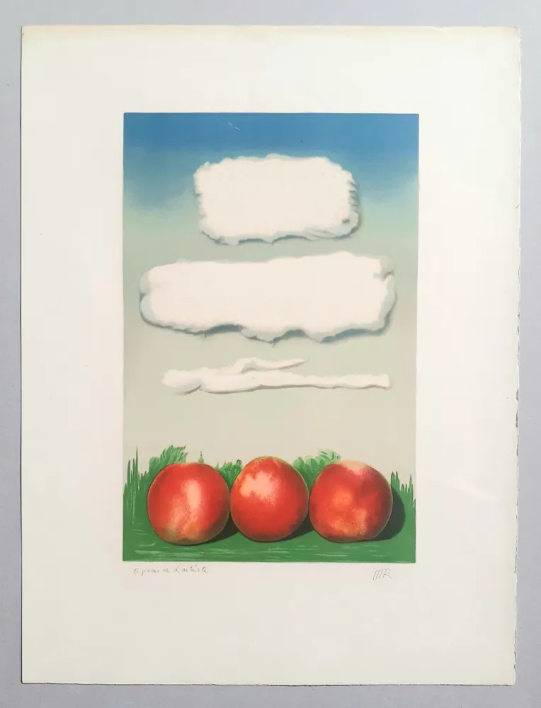 石版画 Ray - Pechage