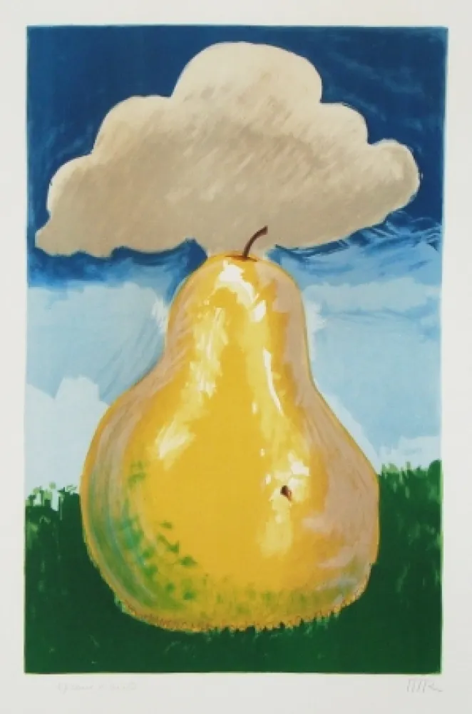 石版画 Ray - Poire d'Erik Satie