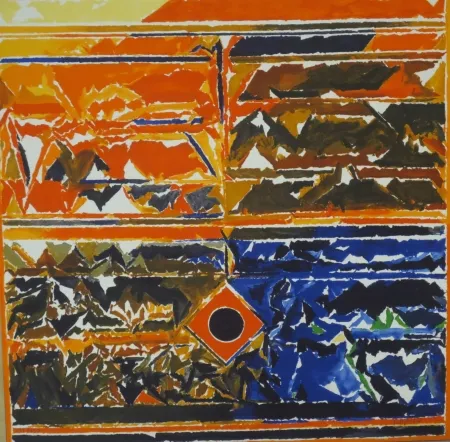 石版画 Raza - Sans titre IV