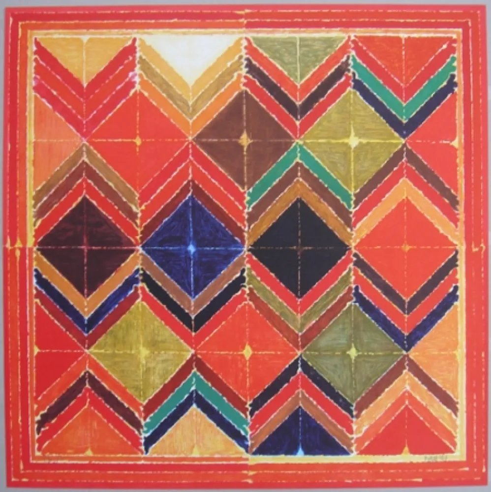 石版画 Raza - Symboles 1