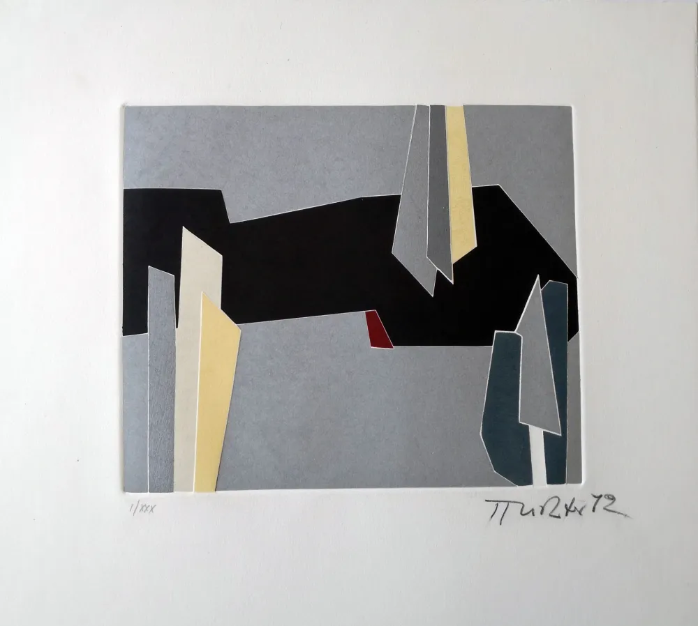 蚀刻版画 Richter - Poesia 1