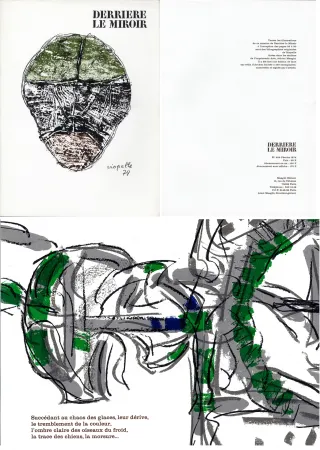 插图书 Riopelle - RIOPELLE - ROI DE THULÉ. Derrière le Miroir n° 208. 12 LITHOGRAPHIES ORIGINALES (1974).