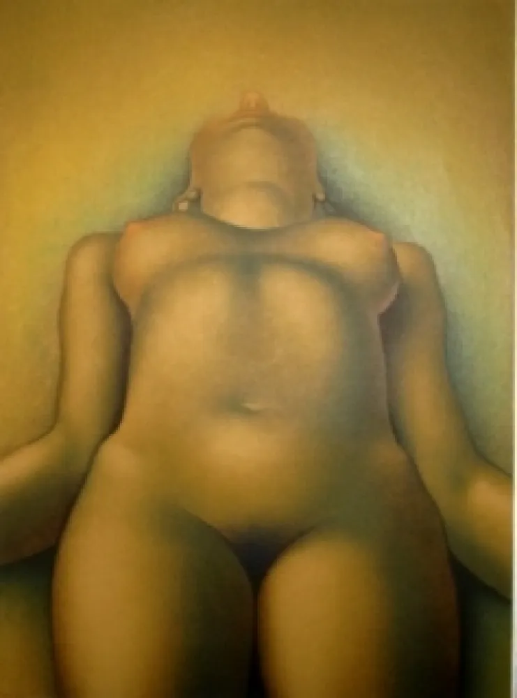 石版画 Rohner - Nu allongé