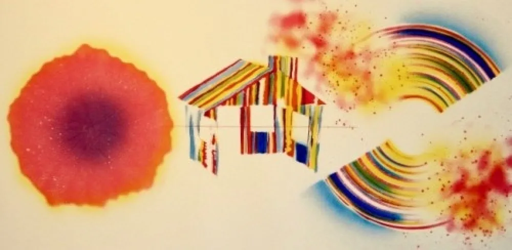 蚀刻飞尘法 Rosenquist - Hot Lake (State I)