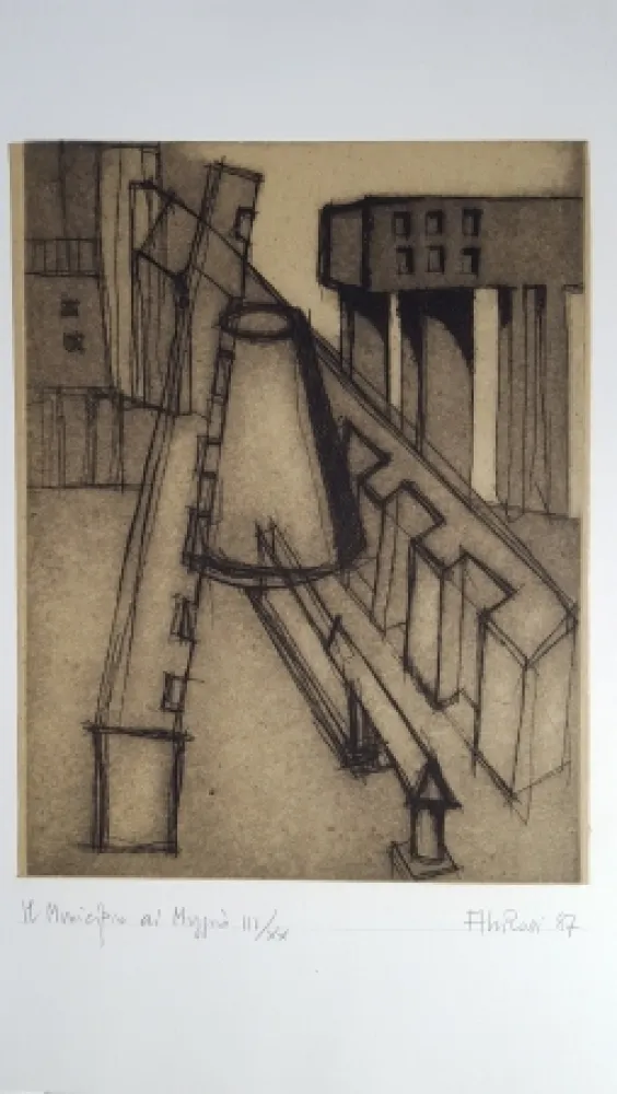 蚀刻飞尘法 Rossi - Il municipio di Muggiò