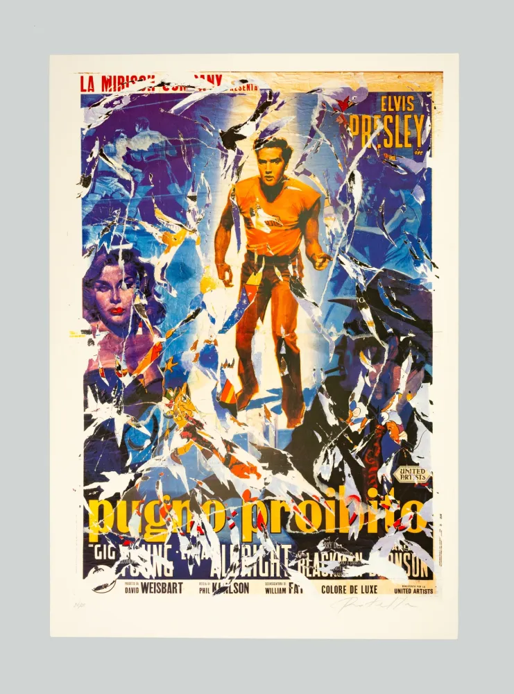 丝网印刷 Rotella - Pugno proibito