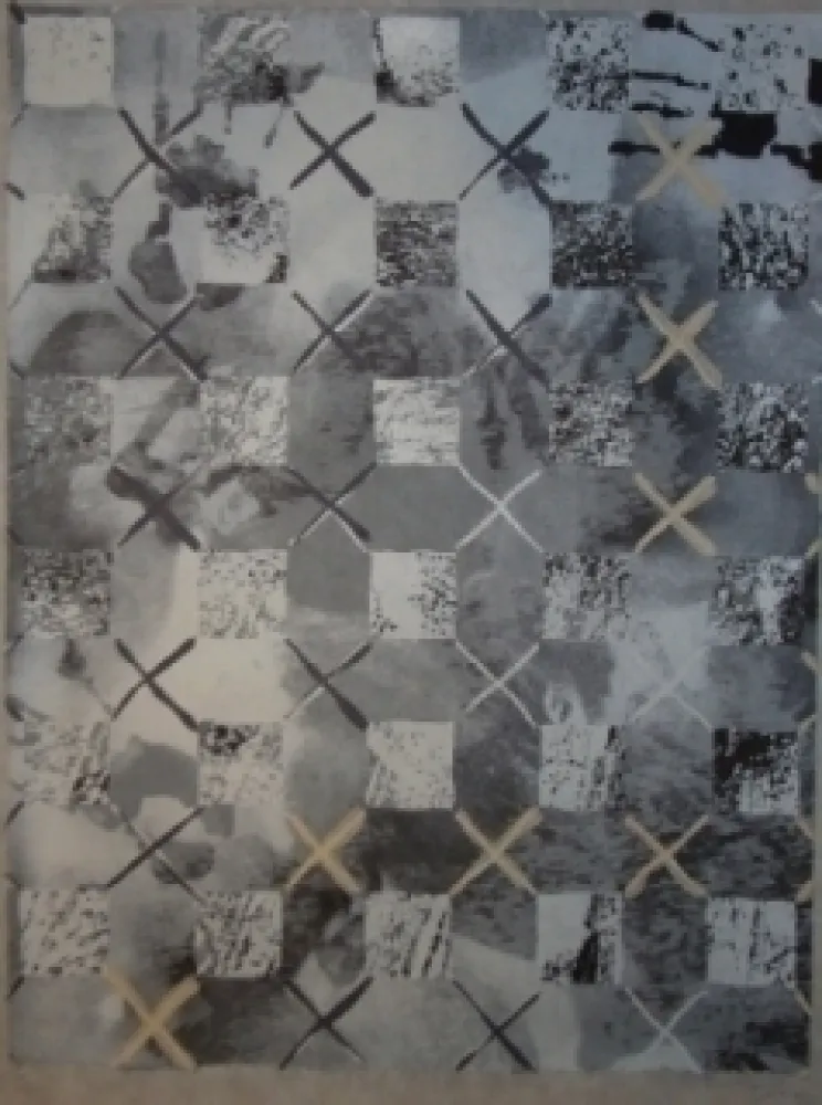 丝网印刷 Rouan  - La peau du Ciel 2