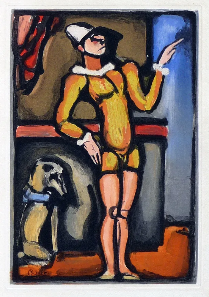 蚀刻飞尘法 Rouault - Cirque de L’Etoile Filante: Auguste