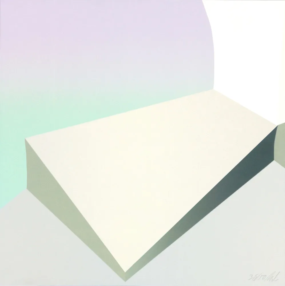 石版画 Roussopolos - Sans titre 