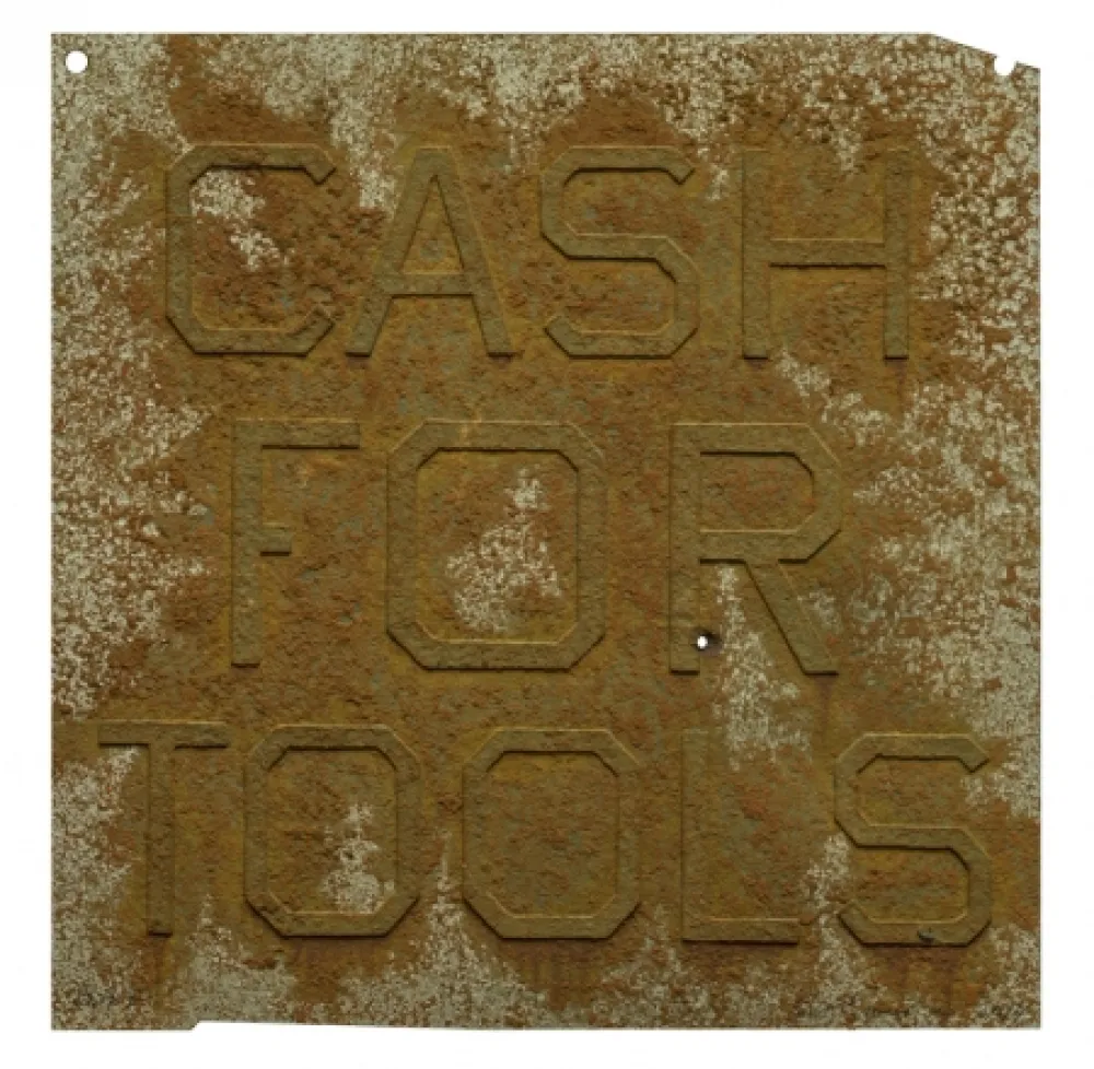 复数作品 Ruscha - Cash For Tools 2, from Rusty Signs
