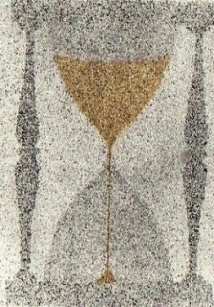 蚀刻飞尘法 Ruscha - Reloj de arena 