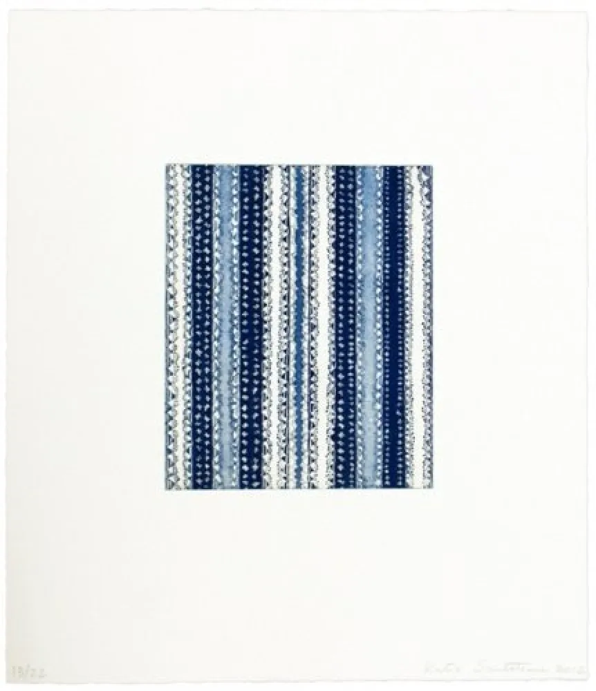 版画 Santibañez - El profundo resplandor