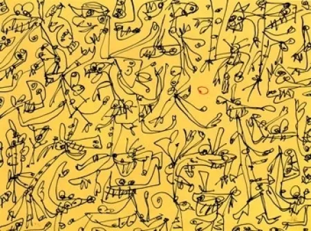 石版画 Saura - Antonio Saura