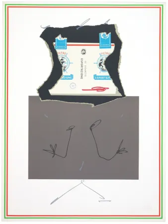 石版画 Saura - Carla