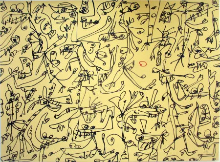 石版画 Saura - Danse au Soleil