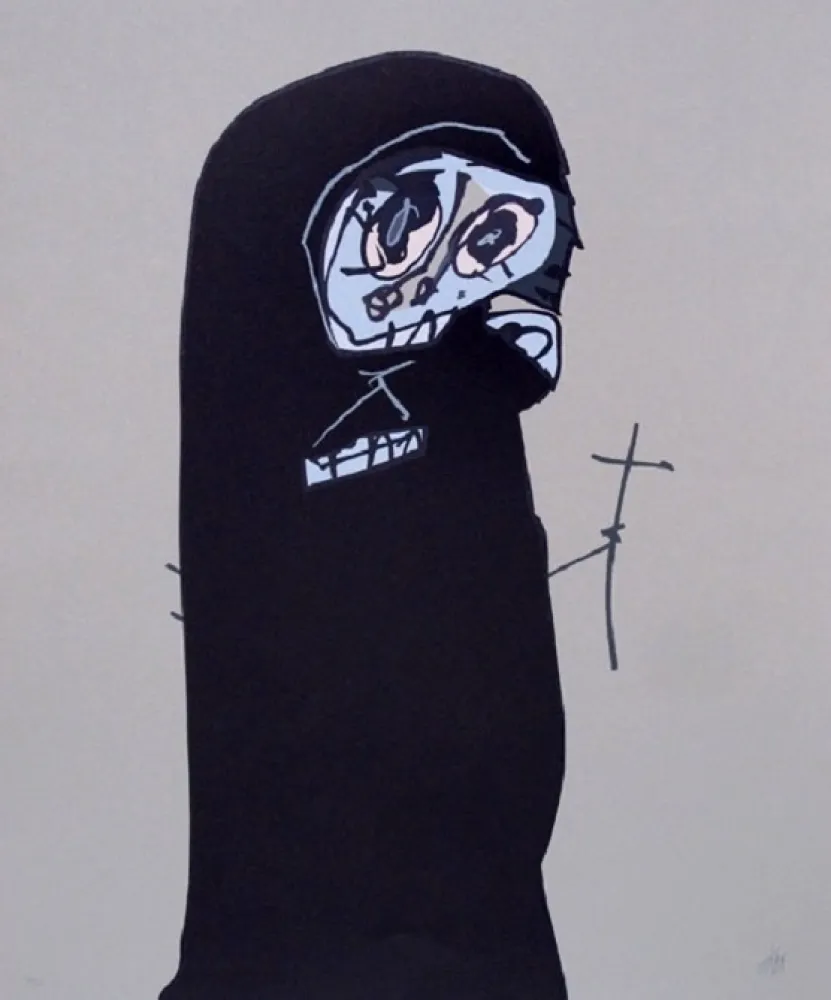 石版画 Saura - Doña Jerónima De La Fuente (Velázquez)