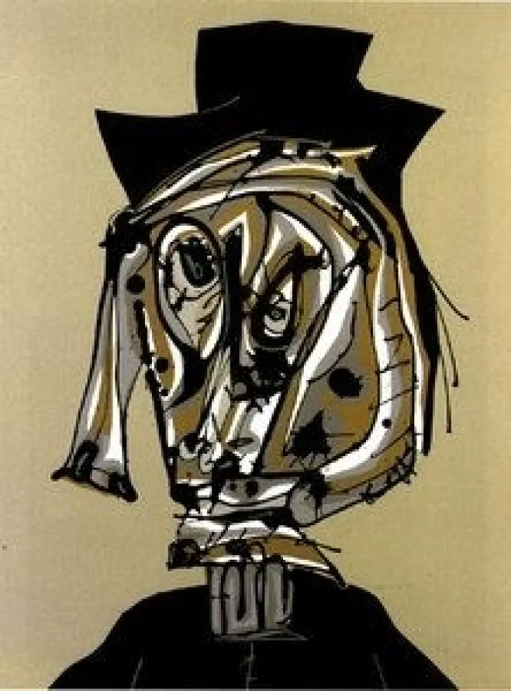 石版画 Saura - Dora Maar I