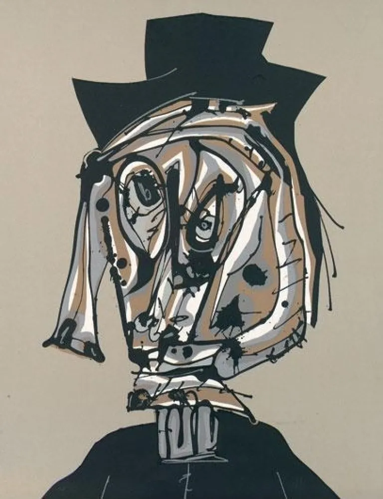 石版画 Saura - Dora Maar Visitada I
