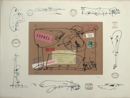 石版画 Saura - Francisco de Goya