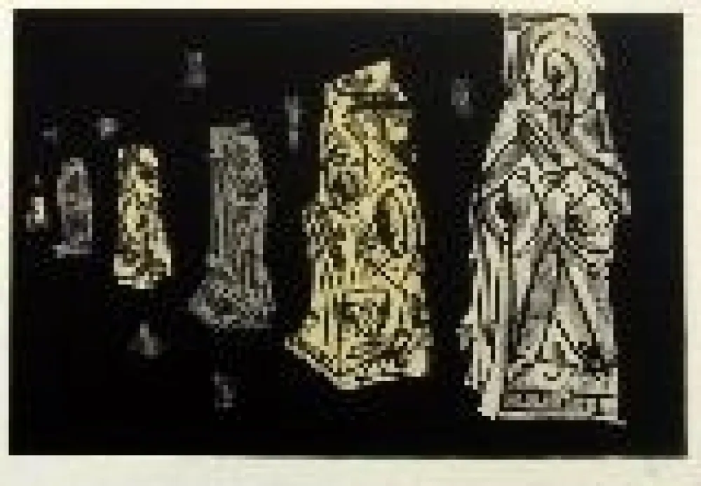 石版画 Saura - Kafka 9