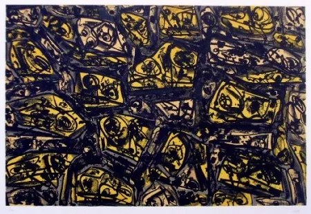 石版画 Saura - Kafka