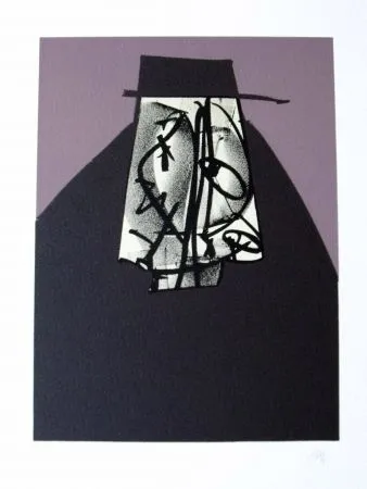 石版画 Saura - Portrait II