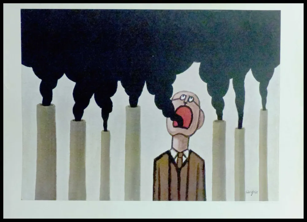 胶版印刷 Savignac - POLLUTION