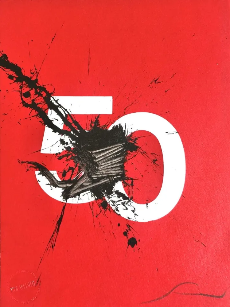 胶版印刷 Scanavino - Number 50