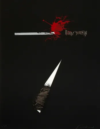 石版画 Scanavino - Tramature