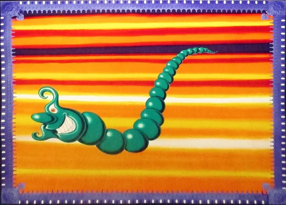 丝网印刷 Scharf - Jade Pea God