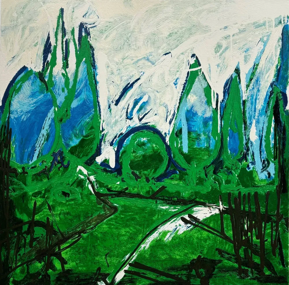 丝网印刷 Schifano - In fondo