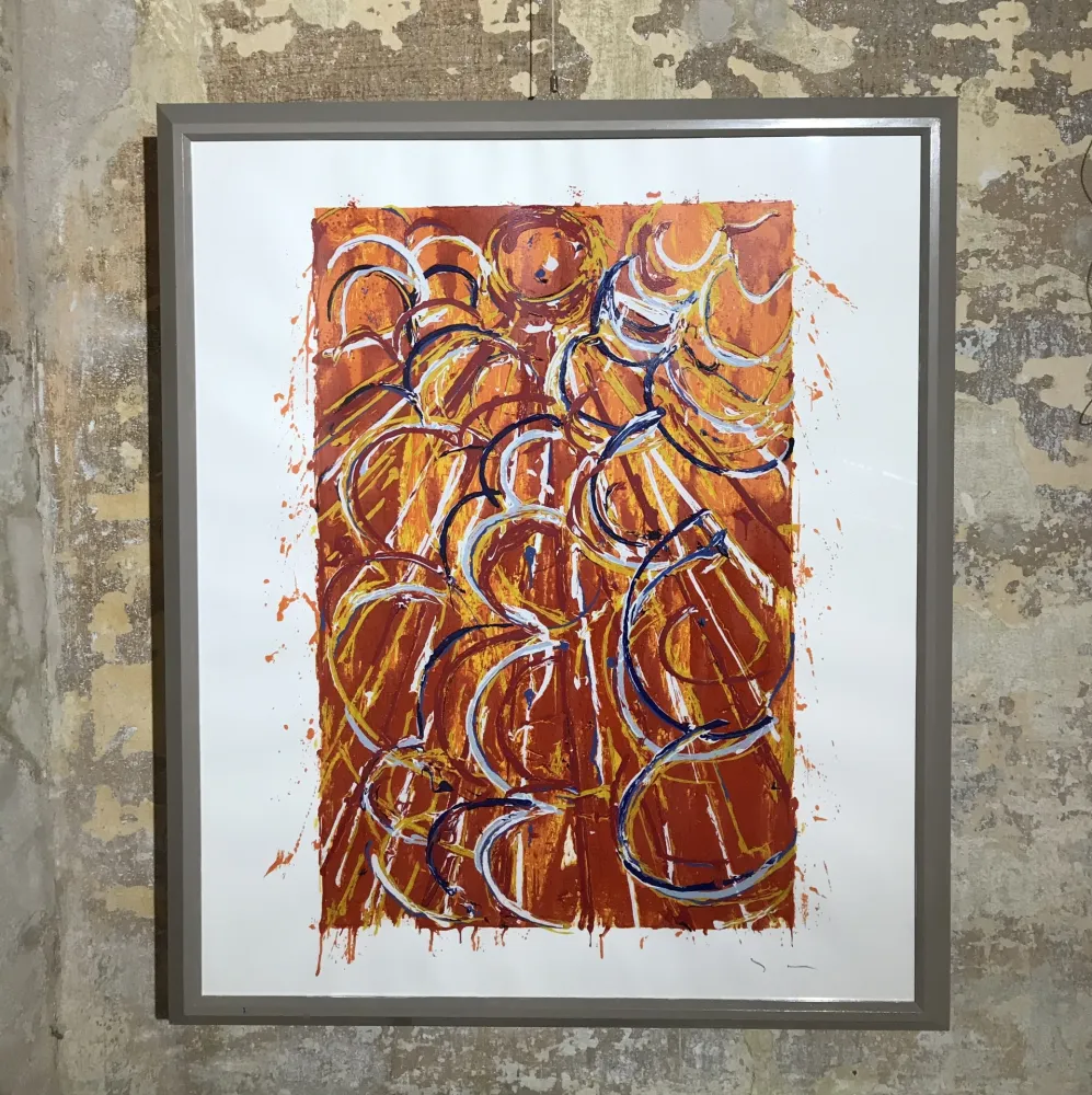 复数作品 Schifano - Nella vetrata rossa