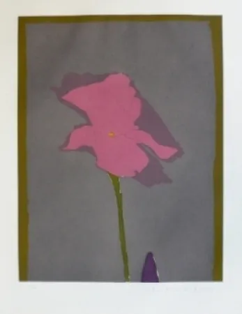 版画 Scholder - Flower at Giverney 2