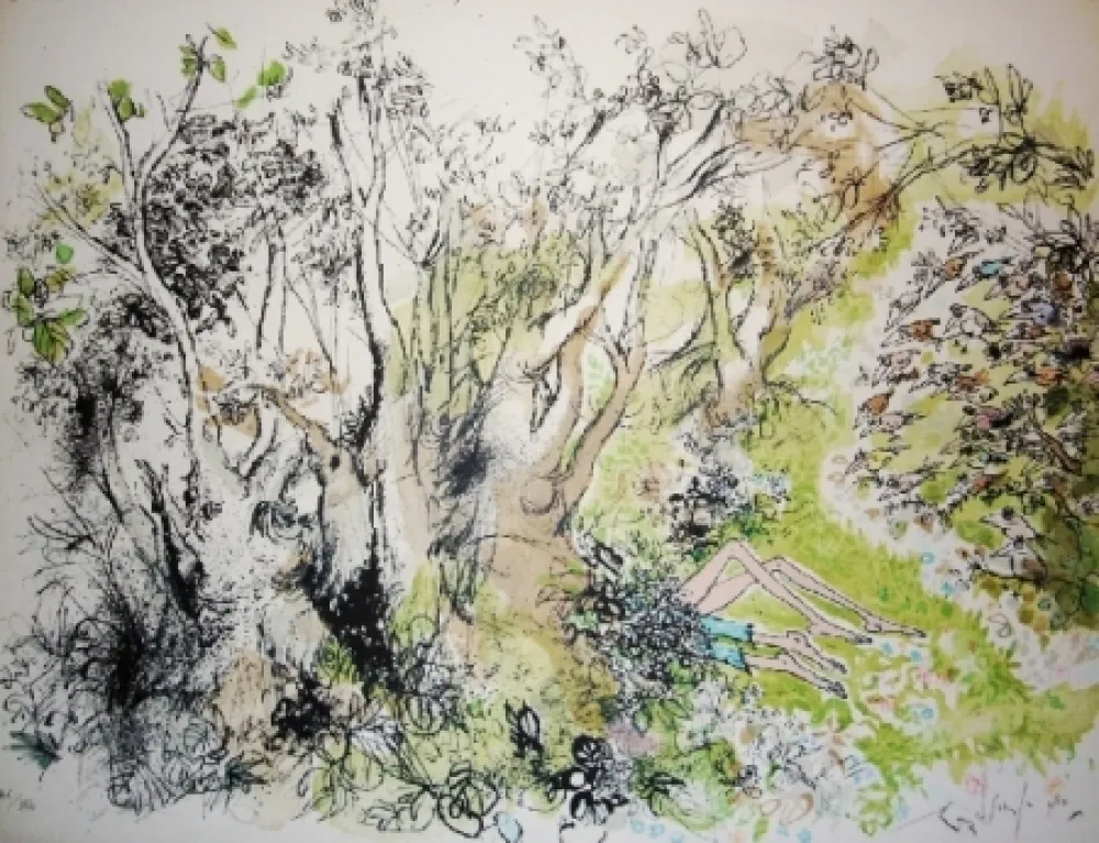 石版画 Searle - Bliss