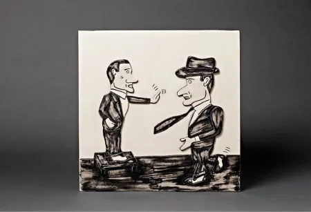 陶瓷 Segui - Pièce murale