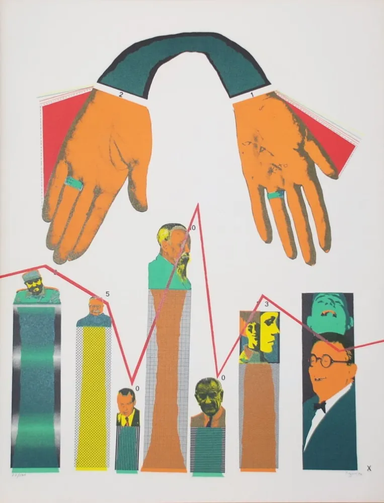 石版画 Segui - Sans Démagogie