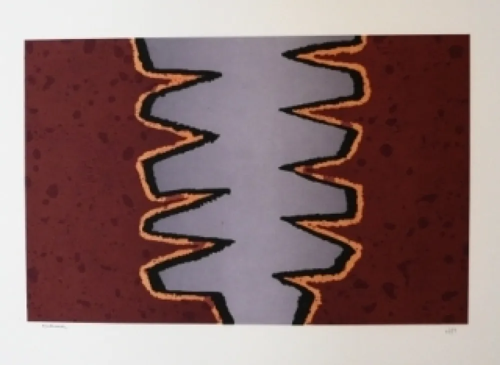 石版画 Serrano - Dialogo de contrarios