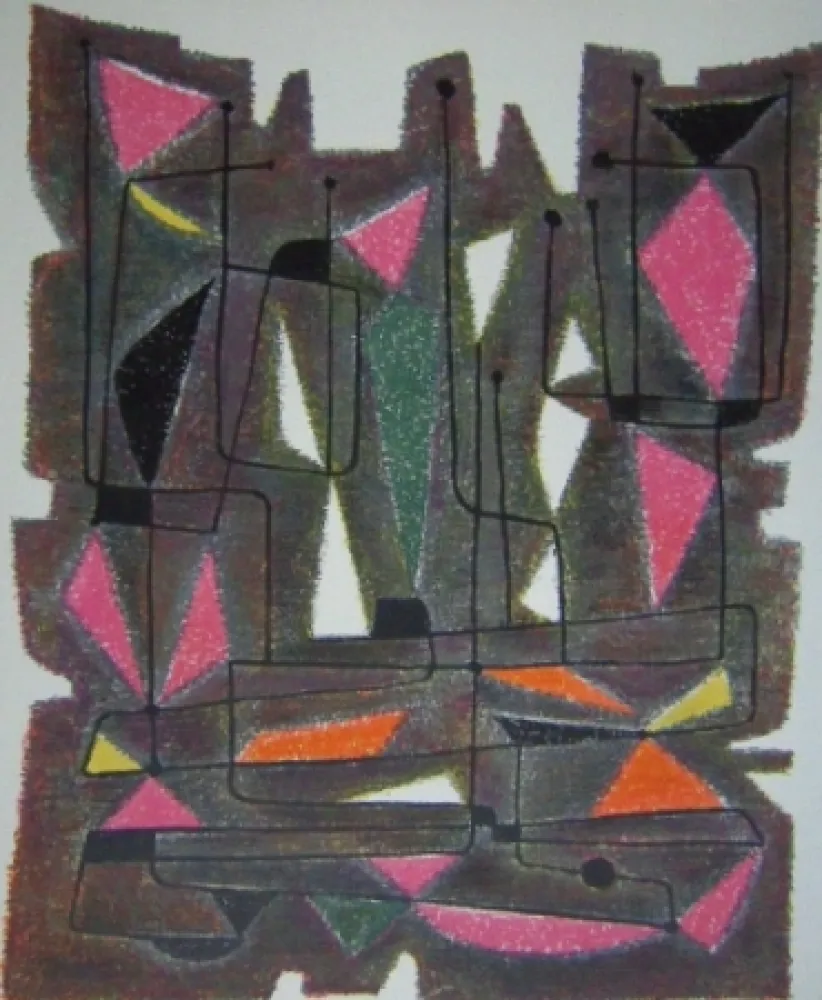 石版画 Singier - La Patriette de Conzalve