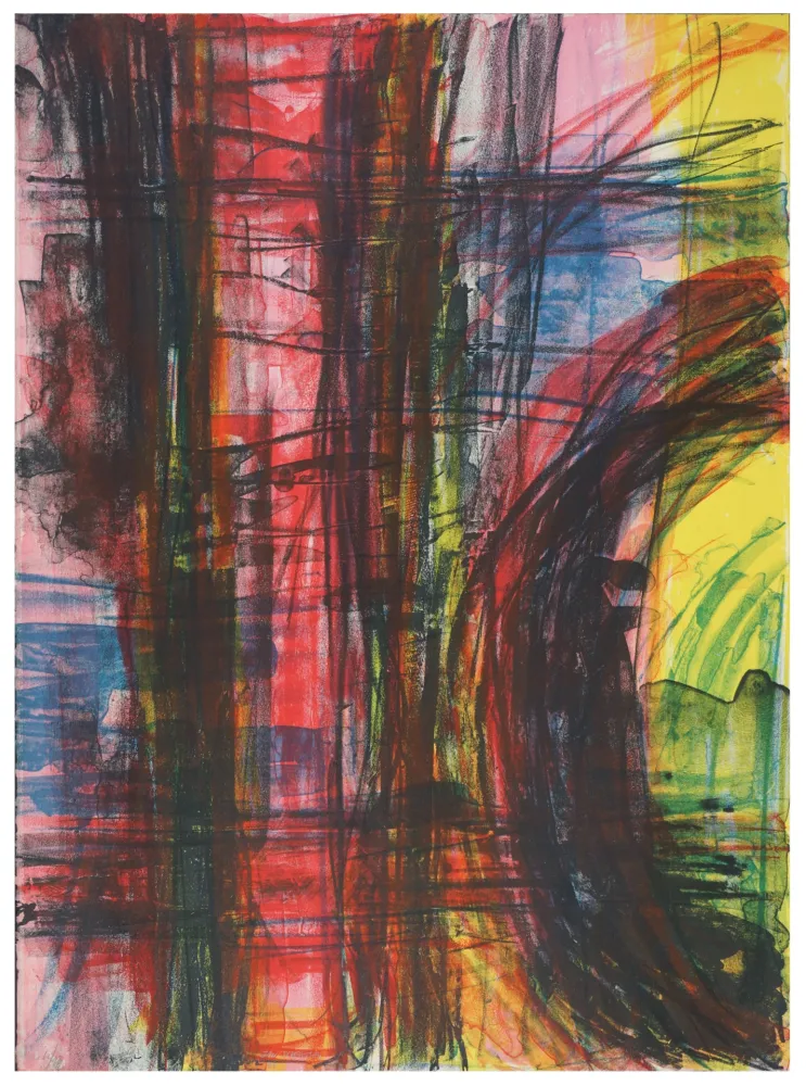 石版画 Siversten - Flèche