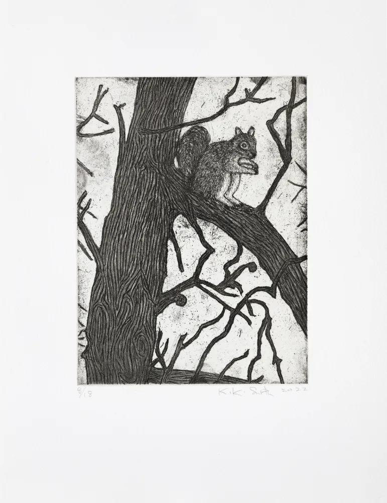 版画 Smith - Big Squirrel