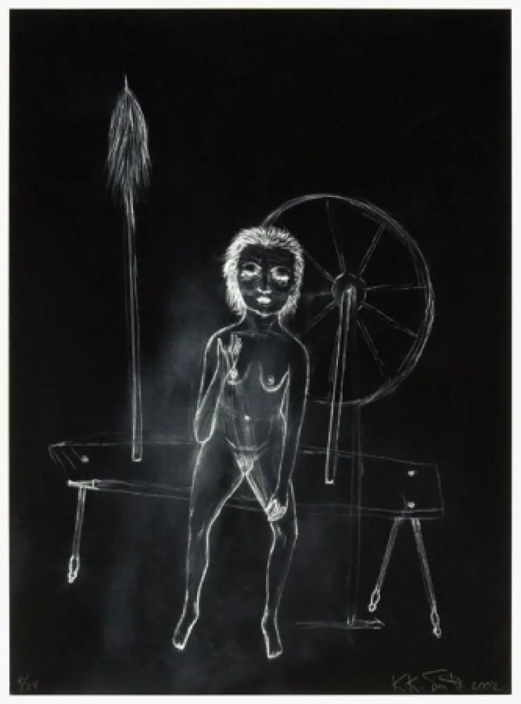 版画 Smith - Spinsters series V