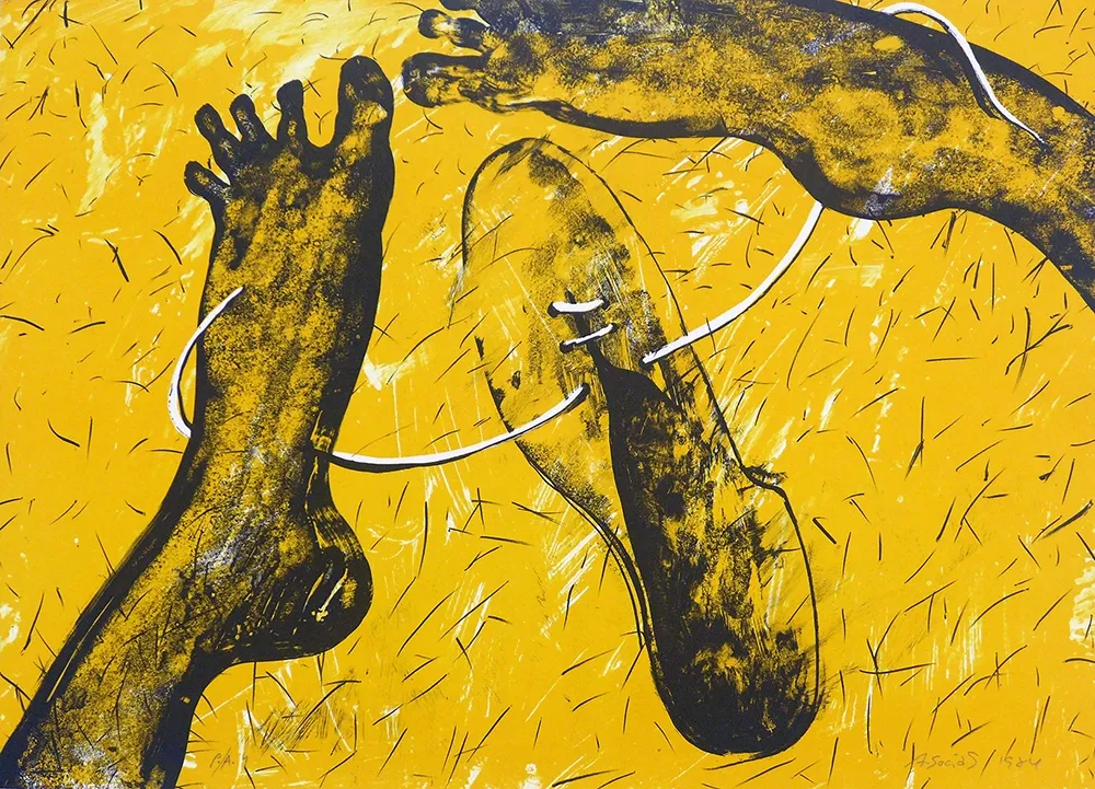 石版画 Socias - Sabata